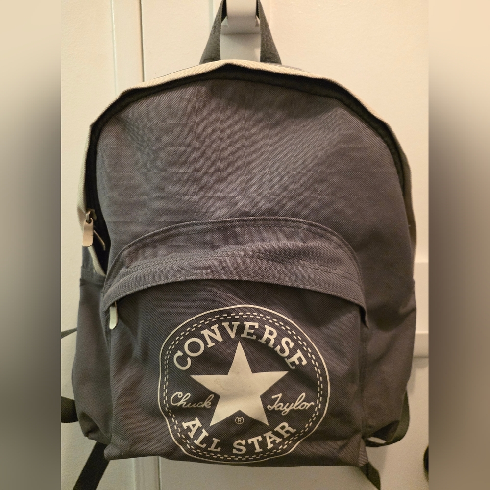 Converse Charcoal Backpack with Logo